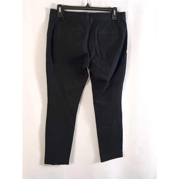 Gap Womens Skinny Ankle Pants Black Size 8R Mid Rise Slim Leg Stretch Casual - Picture 6 of 9